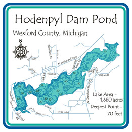 Hodenpyl Dam Pond Depth Chart