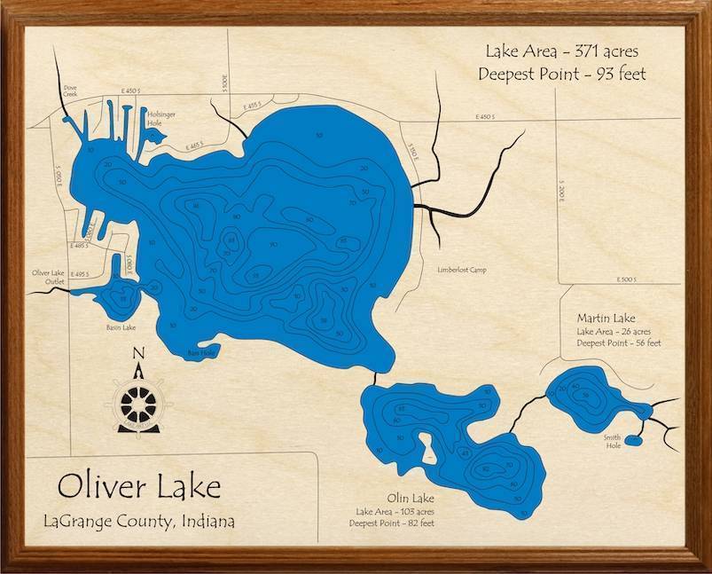 Oliver Lake (With Martin and Olin Lakes) | Lakehouse Lifestyle