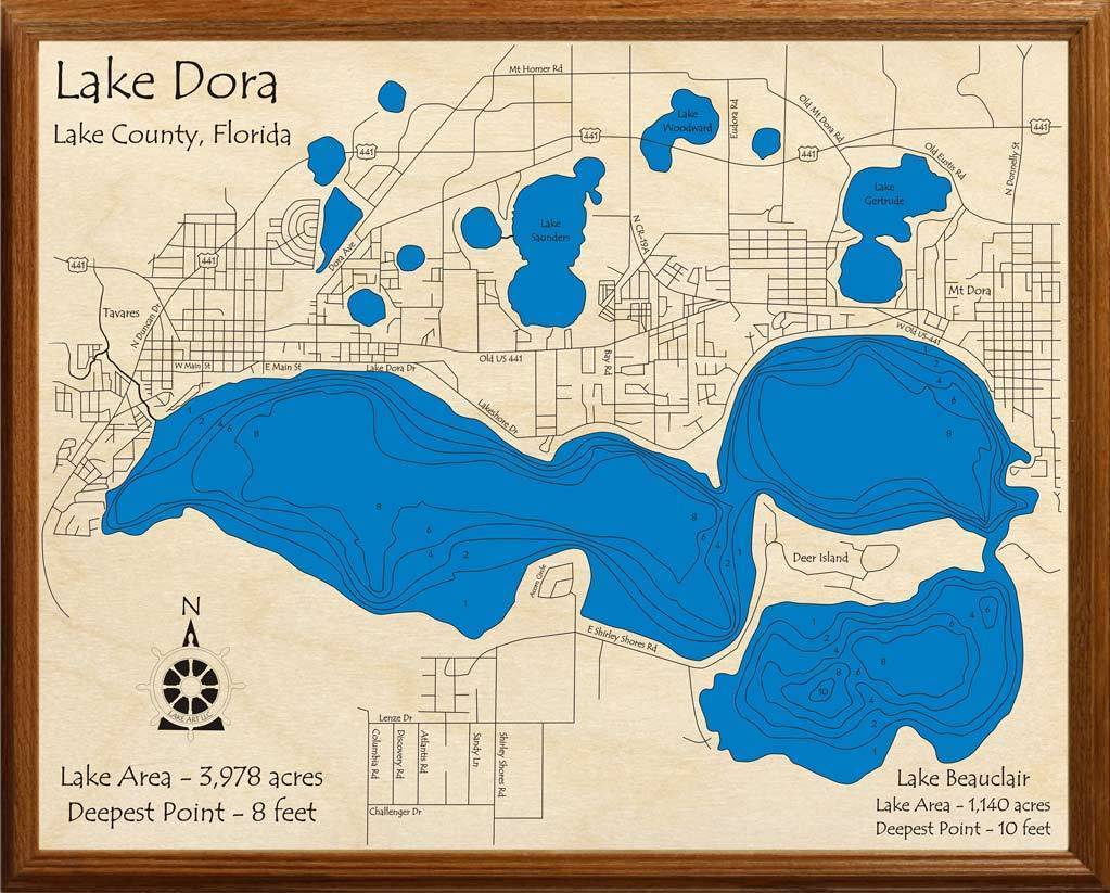 Navigating Lake Dora: A Comprehensive Guide To The City’s Geography ...