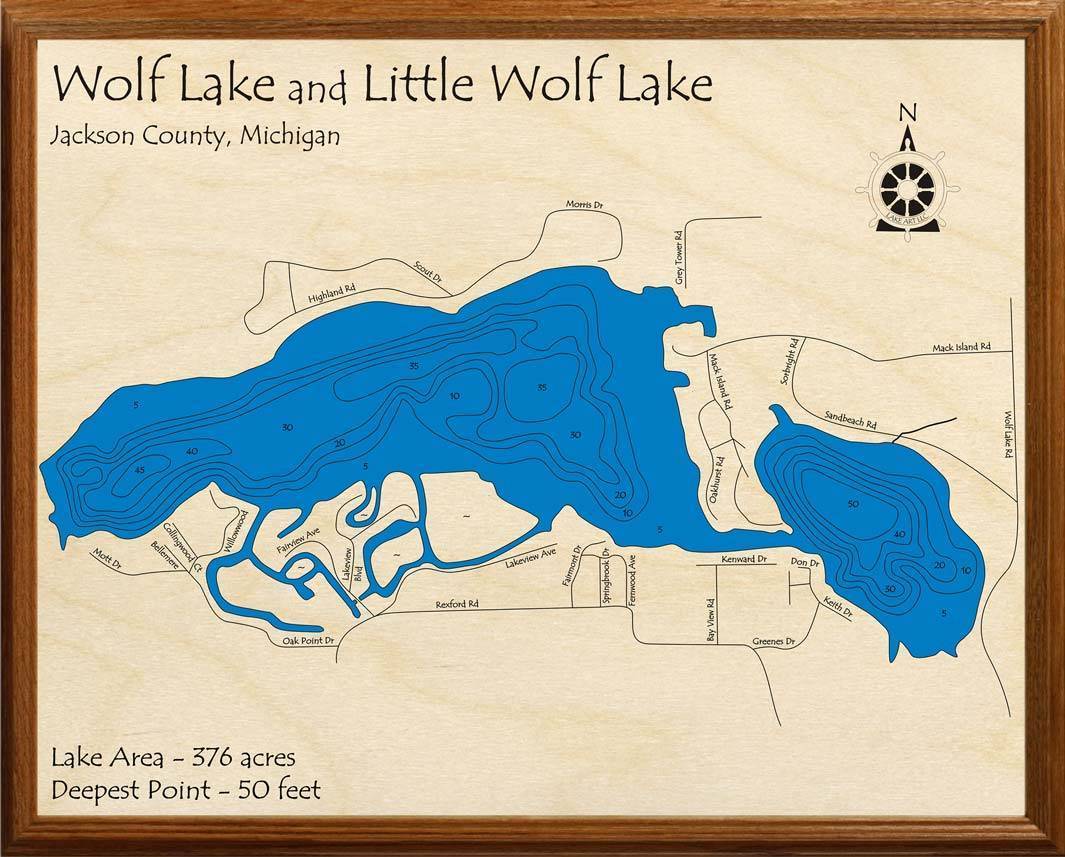 Wolf Lake (With Little Wolf Lake) | Lakehouse Lifestyle