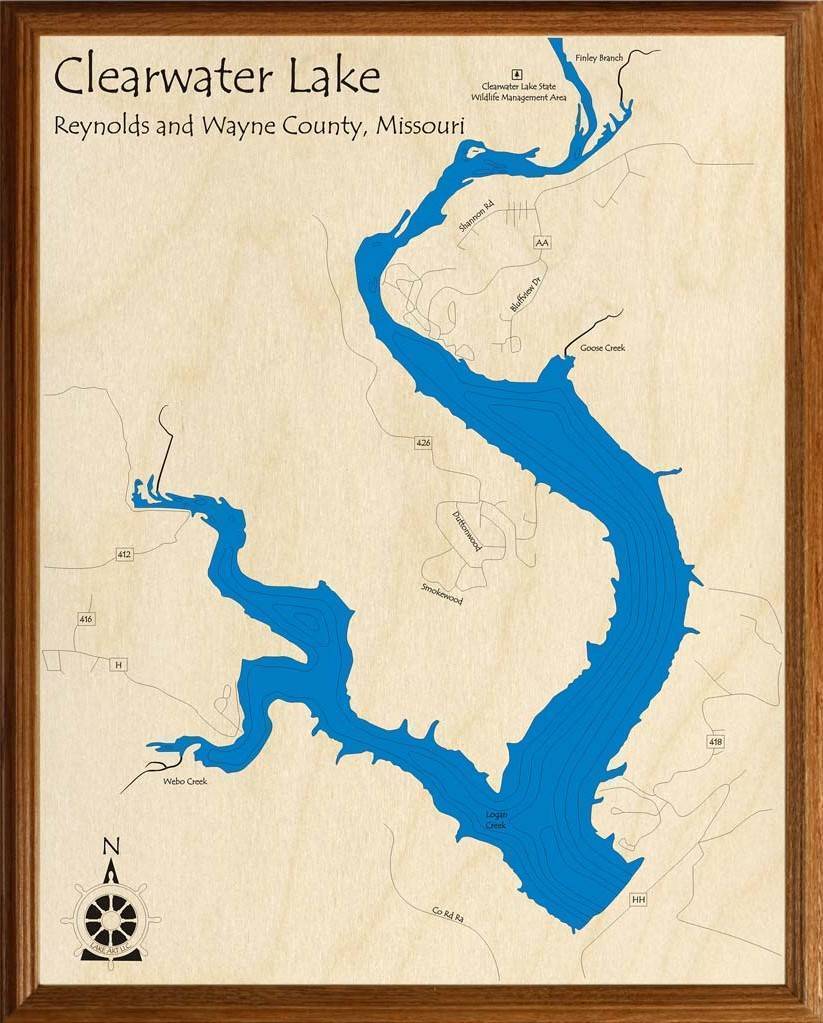 Clearwater Lake Mo Map Clearwater Lake | Lakehouse Lifestyle