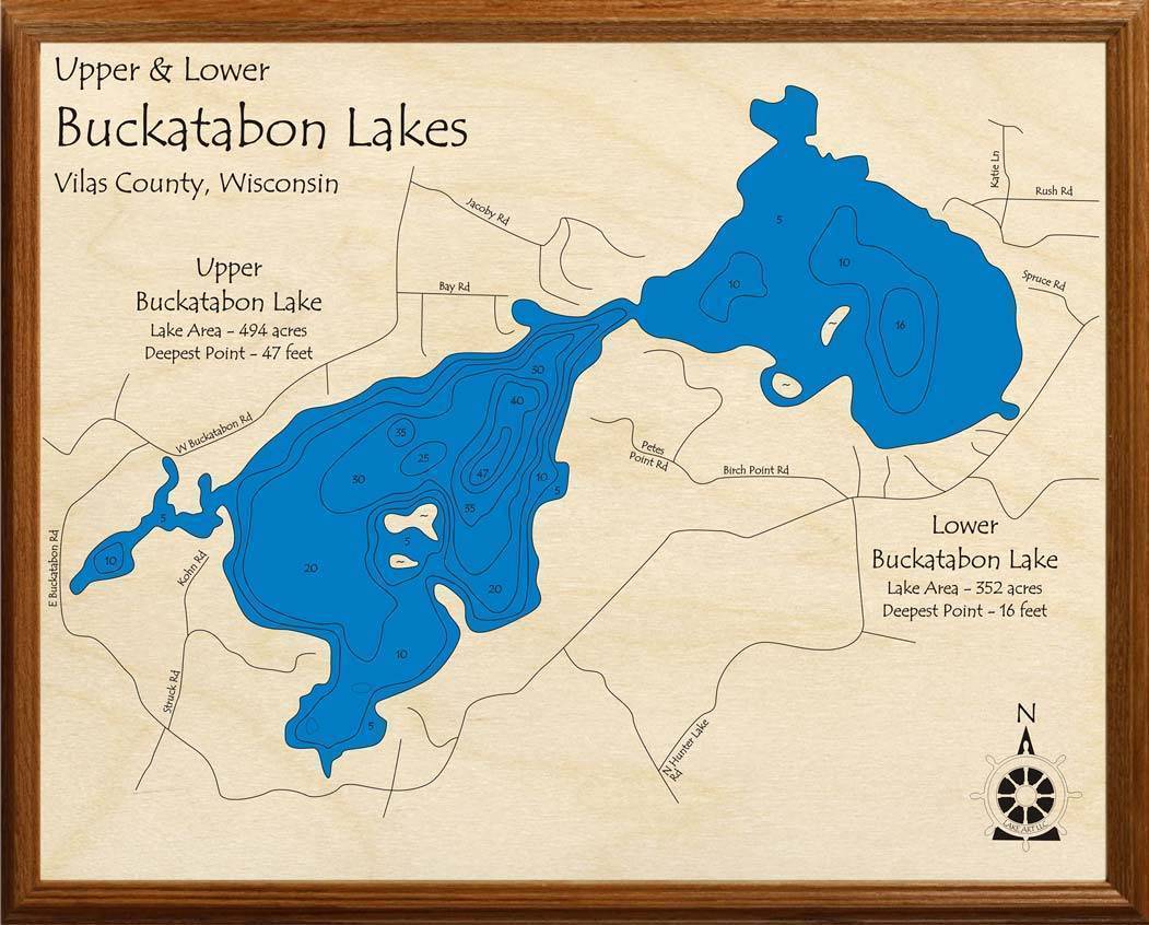 Buckatabon Lakes (Upper and Lower Lakes) | Lakehouse Lifestyle