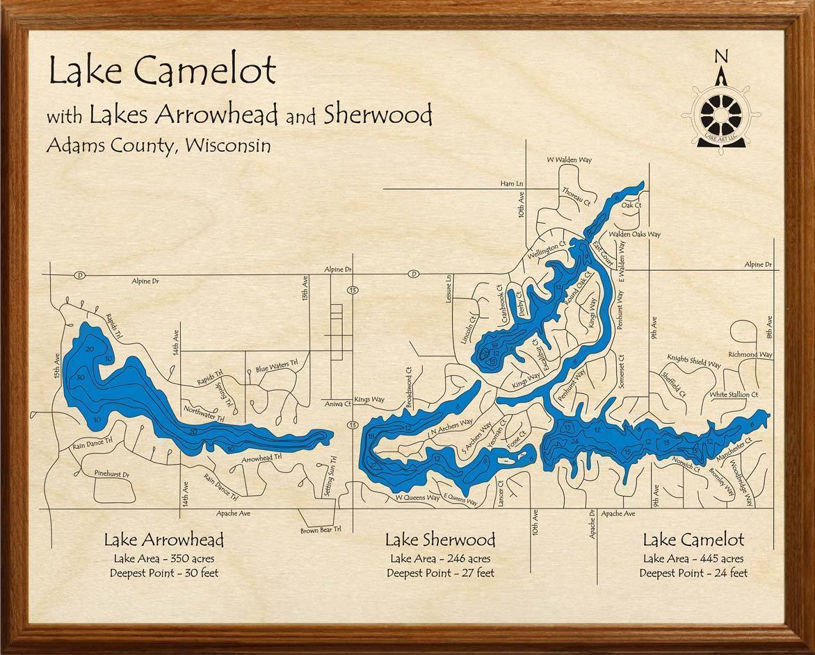 Lake Camelot (With Lakes Arrohead and Sherwood) Lakehouse Lifestyle