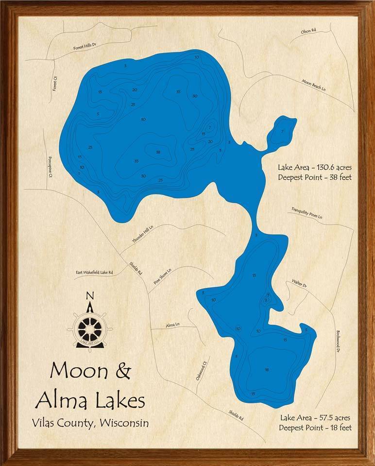 Moon Lake and Alma Lake | Lakehouse Lifestyle